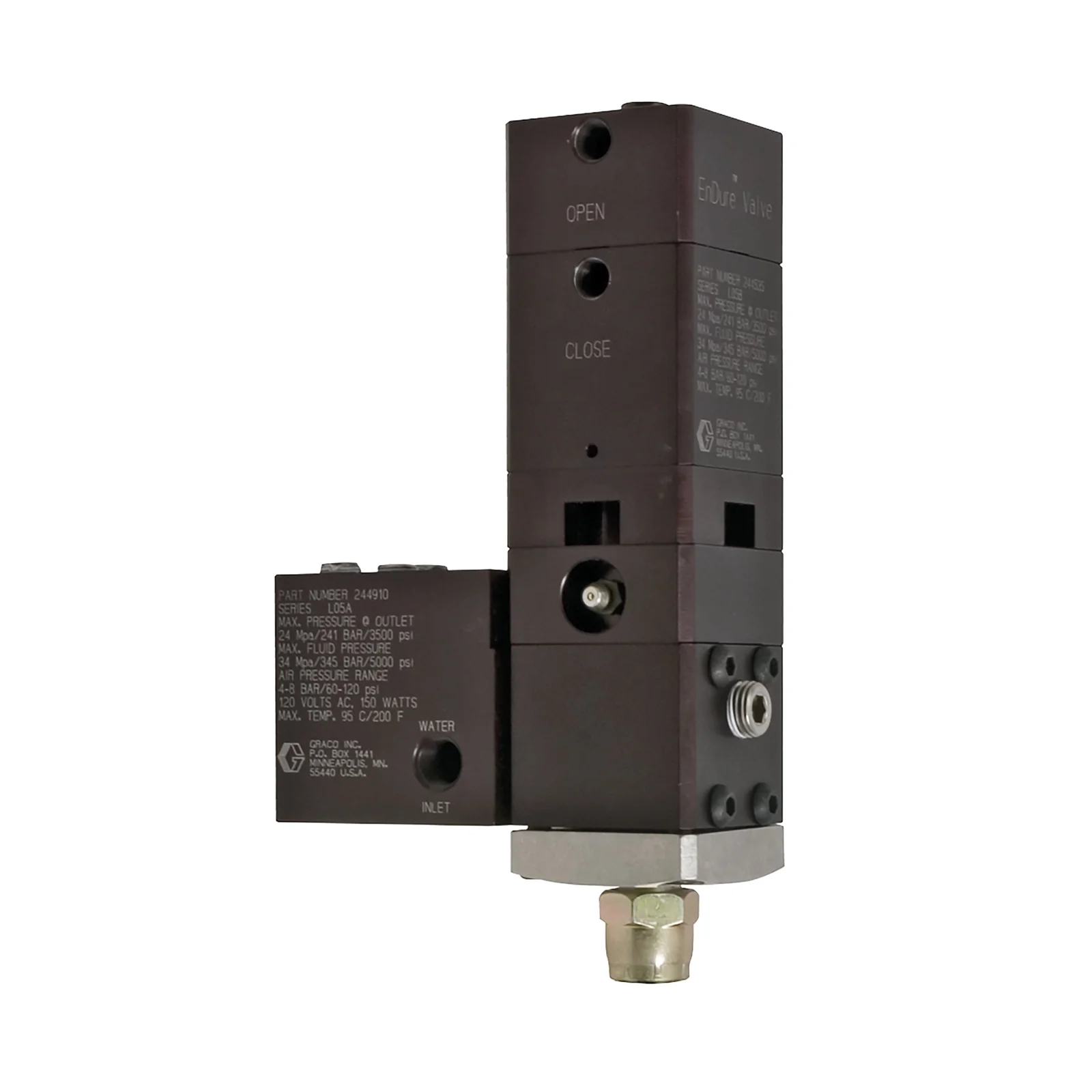 Endure Valve with Ambient or Temperature Conditioning Manifold - Ysert