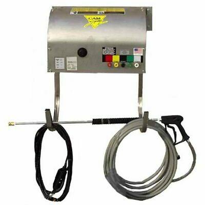 Cam Spray Professional (1500 PSI) Wall Mount Electric-Warm Water Pressure Washer w/ Auto Stop Start - Ysert