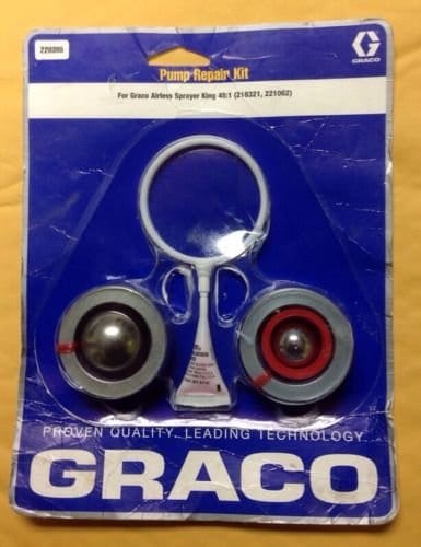 Graco 220395 Repair Kit with Leather & Polyethylene Packings - Ysert