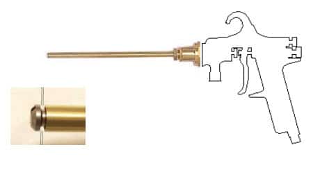 Binks Coventional Spray Gun Extention Style
