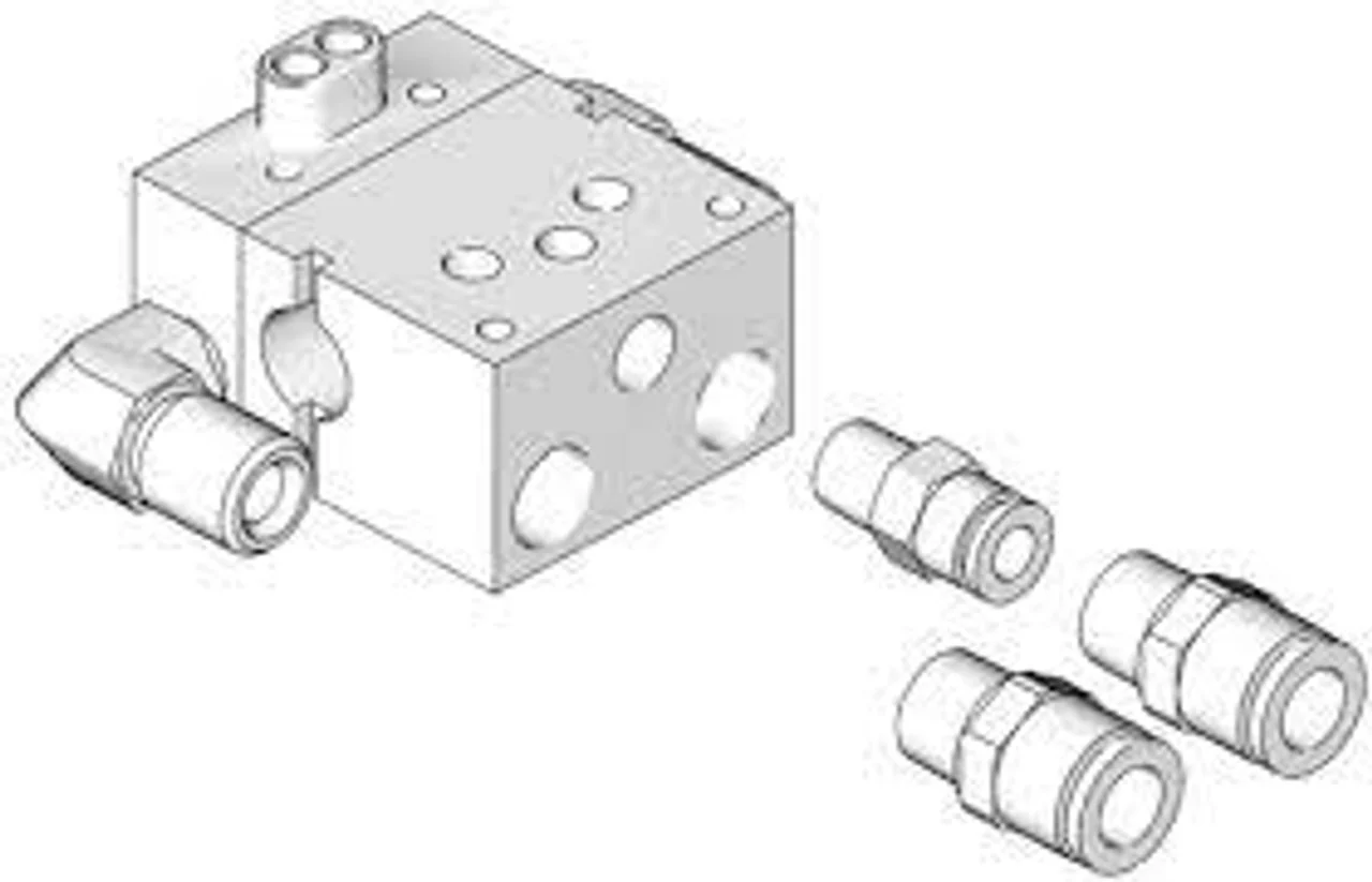 Graco International Manifold with side fluid ports - Ysert