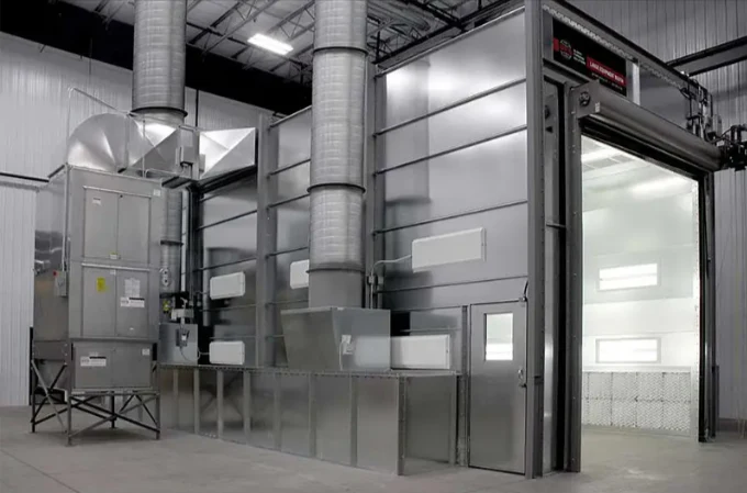 Global Finishing Solutions Truck and Large Equipment Paint Booths - Ysert
