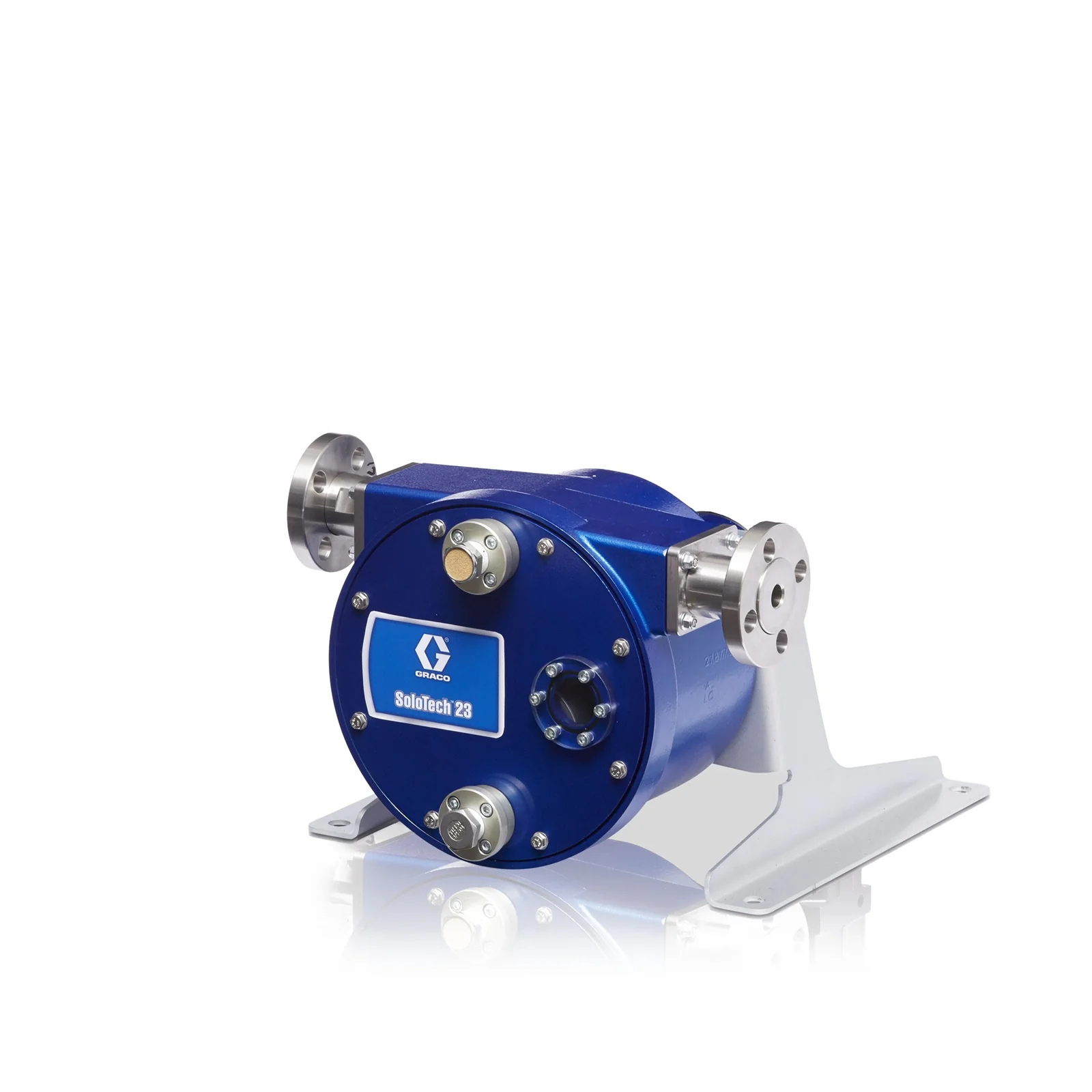 SoloTech™ 23 High Speed EPDM Peristaltic Hose Pump with EPDM Hose, Hastelloy-C Barb & IEC Connection - Ysert