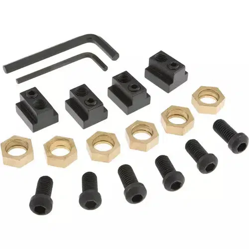 Grizzly T25211 - 4 pc T-Slot Clamping Nut Kit - Ysert