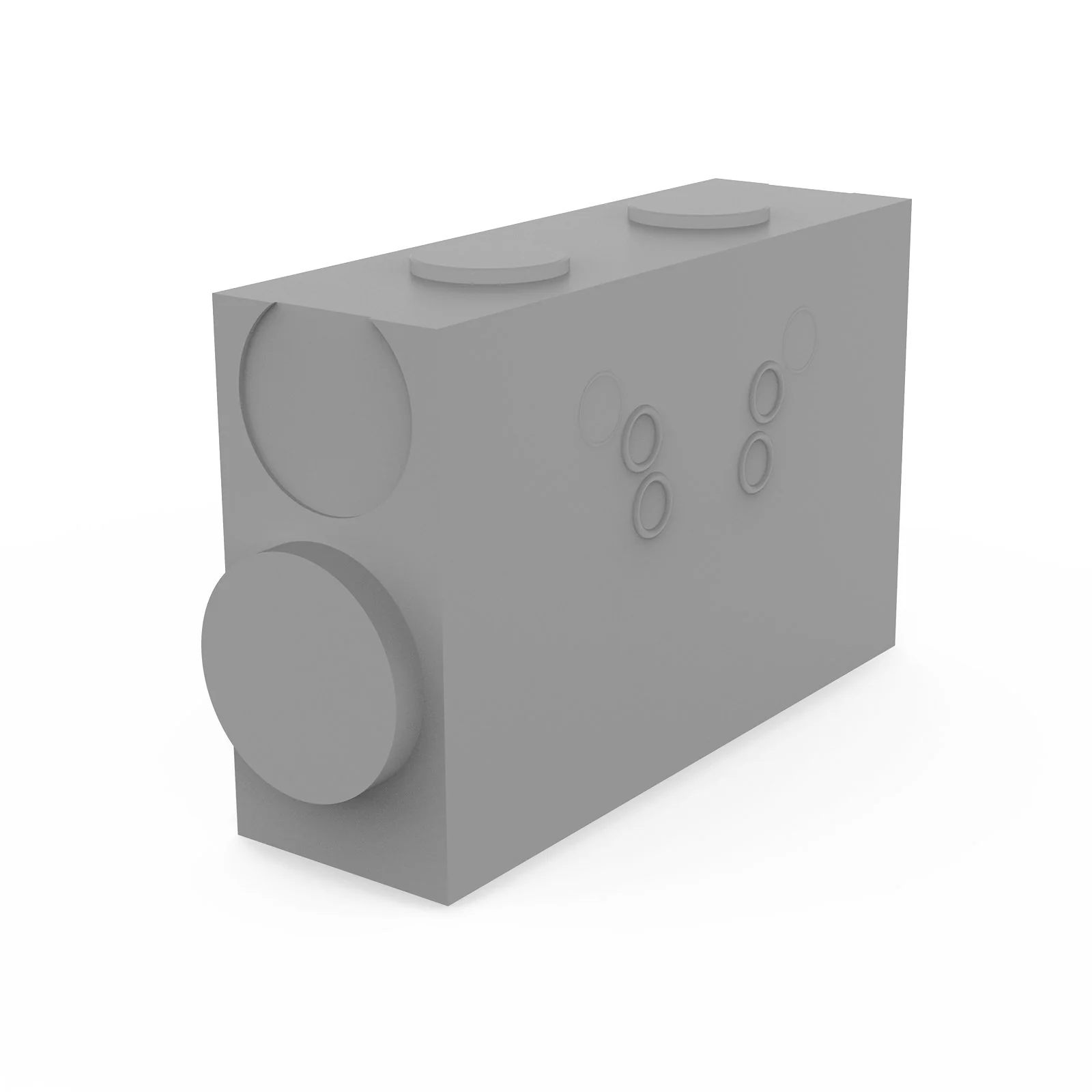 Graco Trabon® MGO Modular Divider Valve - MGO-600S - 19.7 cm³ (1.200 in³) - Ysert
