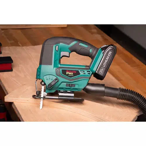 Grizzly PRO T30295X1 - 20V Jigsaw Kit with 2.0Ah Li-Ion Battery & Charger - Ysert