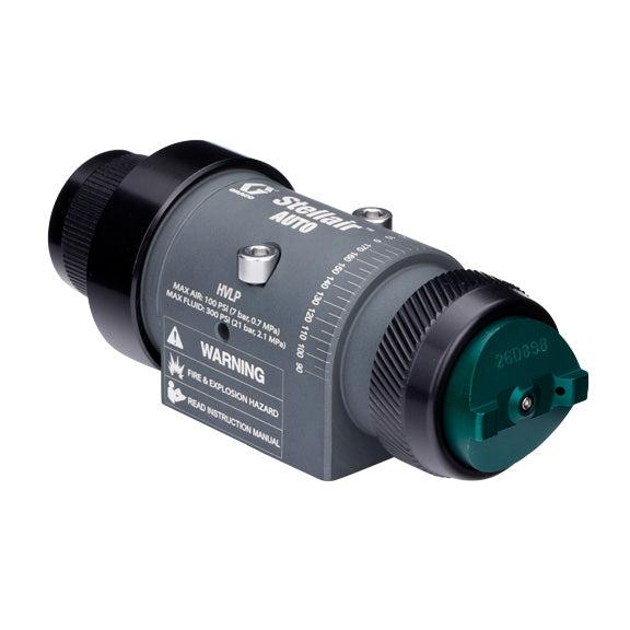 Stellair automatic air spray gun, HVLP Trim, 0.055 in (1.4 mm) nozzle for general applications - Ysert