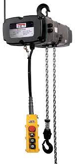 Jet Tools - TS100-020 1T ELEC HST 20' LIFT 3 PH - Ysert
