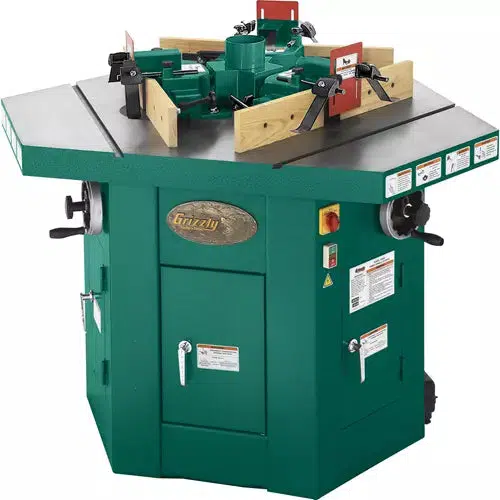 Grizzly G9933 - 3 HP Three-Spindle Shaper - Ysert