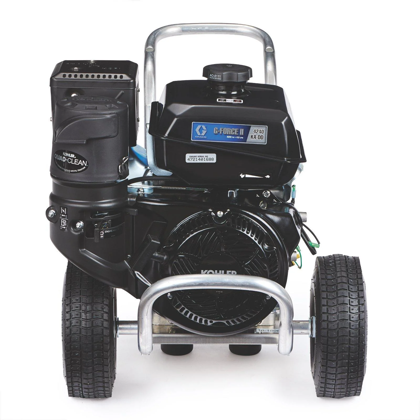 Graco G-Force II 4240 HA-DD Pressure Washer - AR Triplex - Direct Drive - Ysert
