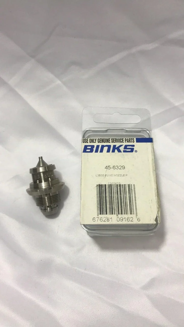 Binks 45-6329 L3Bss Fluid Nozzle - Ysert