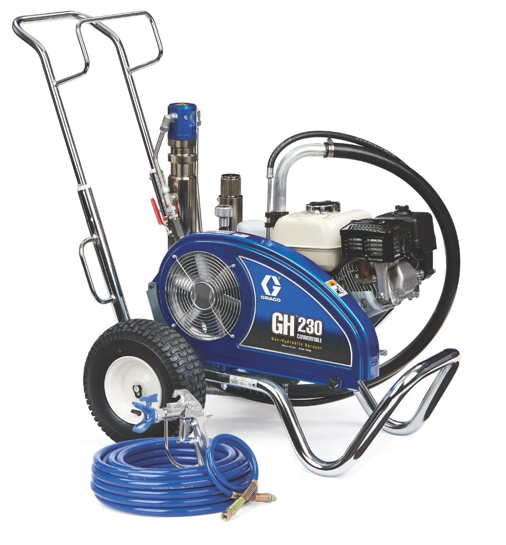 Graco 24W929 GH 230 Convertible Standard Series Gas Hydraulic Airless Sprayer - Ysert
