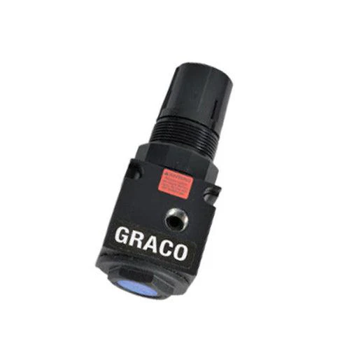 Graco Air Regulator, 1/4(f) inlet/outlet, 0-125 psi (0-8.6 bar), zinc plated - Ysert