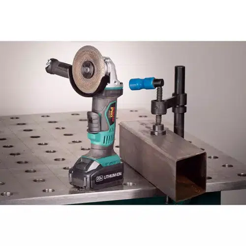 Grizzly PRO T30299X2 - 20V Angle Grinder Kit with 2 Li-Ion Batteries & Charger - Ysert