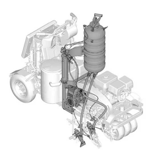 Graco 25R269  2-Gun LL250SPS/DC/MMA Complete Pressurized Bead System - Ysert