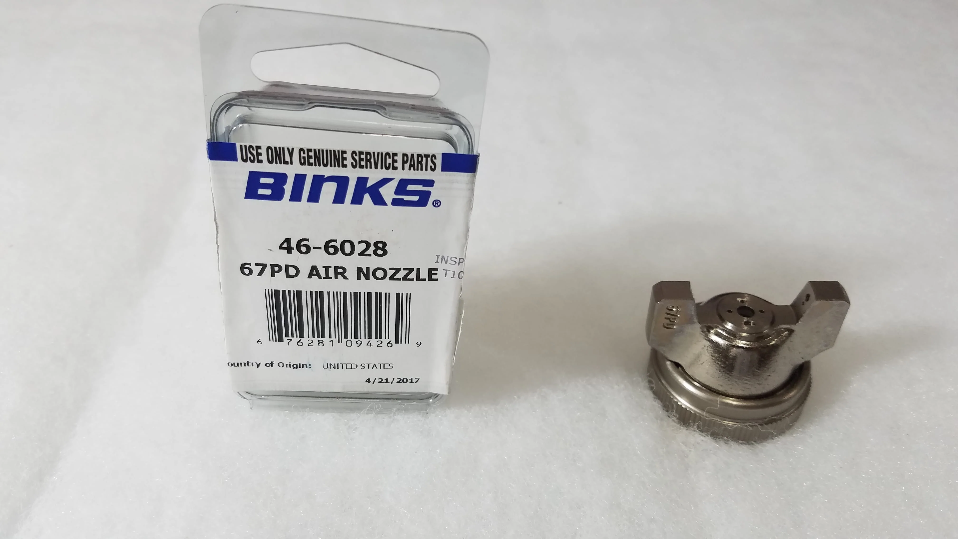 Binks 46-6028 67PD Air Cap - Ysert