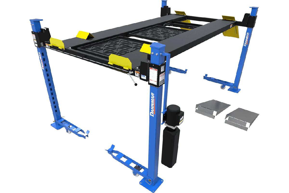 DANNMAR D4-9X Package - 9,000-lbs. Capacity Four-Post Vehicle Lift - Ysert