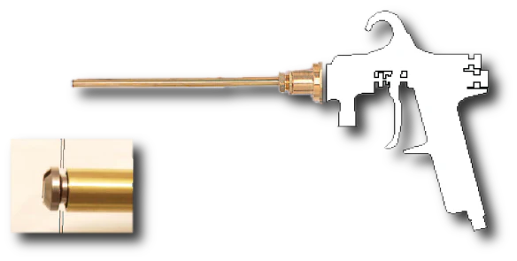 Binks Coventional Spray Gun Extention Style