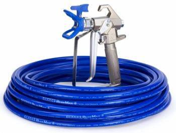 Graco FTx Gun & Hose Kit (Less 3′ Whip Hose) 1/4 in. x 50 ft. BlueMax II Airless Hose (3300 PSI) - Ysert
