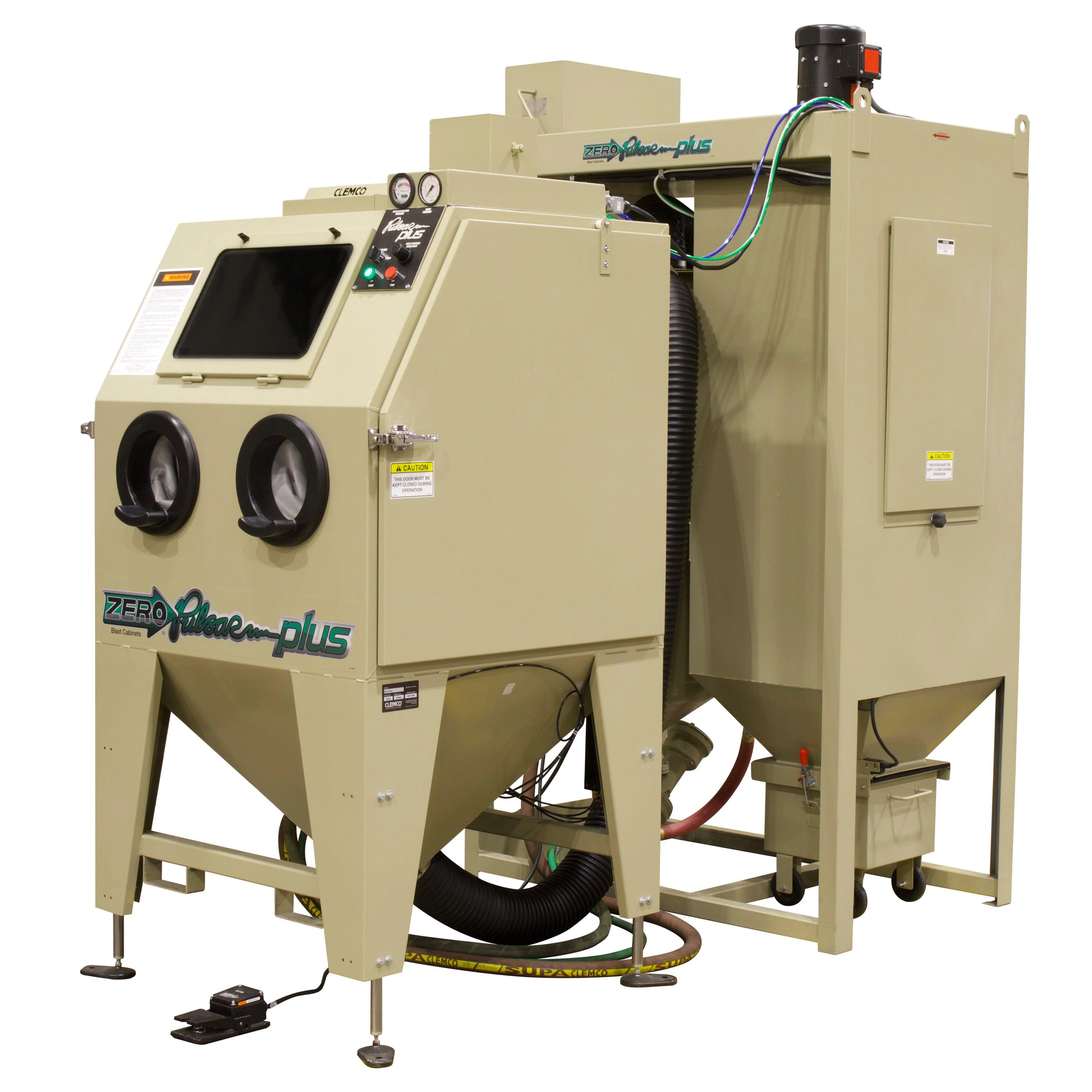 Clemco Pulsar III-P Pressure Cabinet - 600 CFM - Ysert