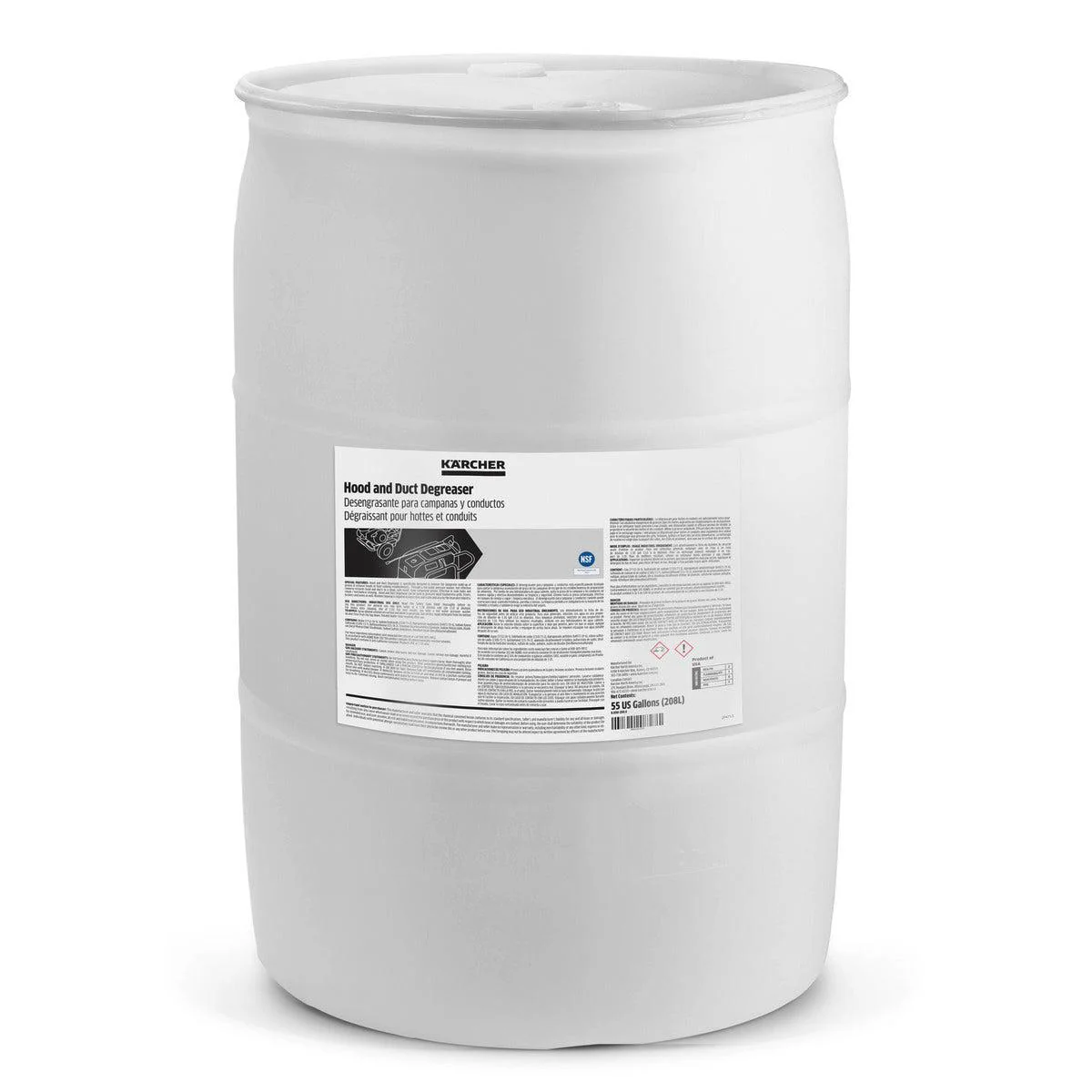 Karcher 8.698-200.0 Hood And Duct Degreaser, 55Gal Pressure Water Detergents - Ysert