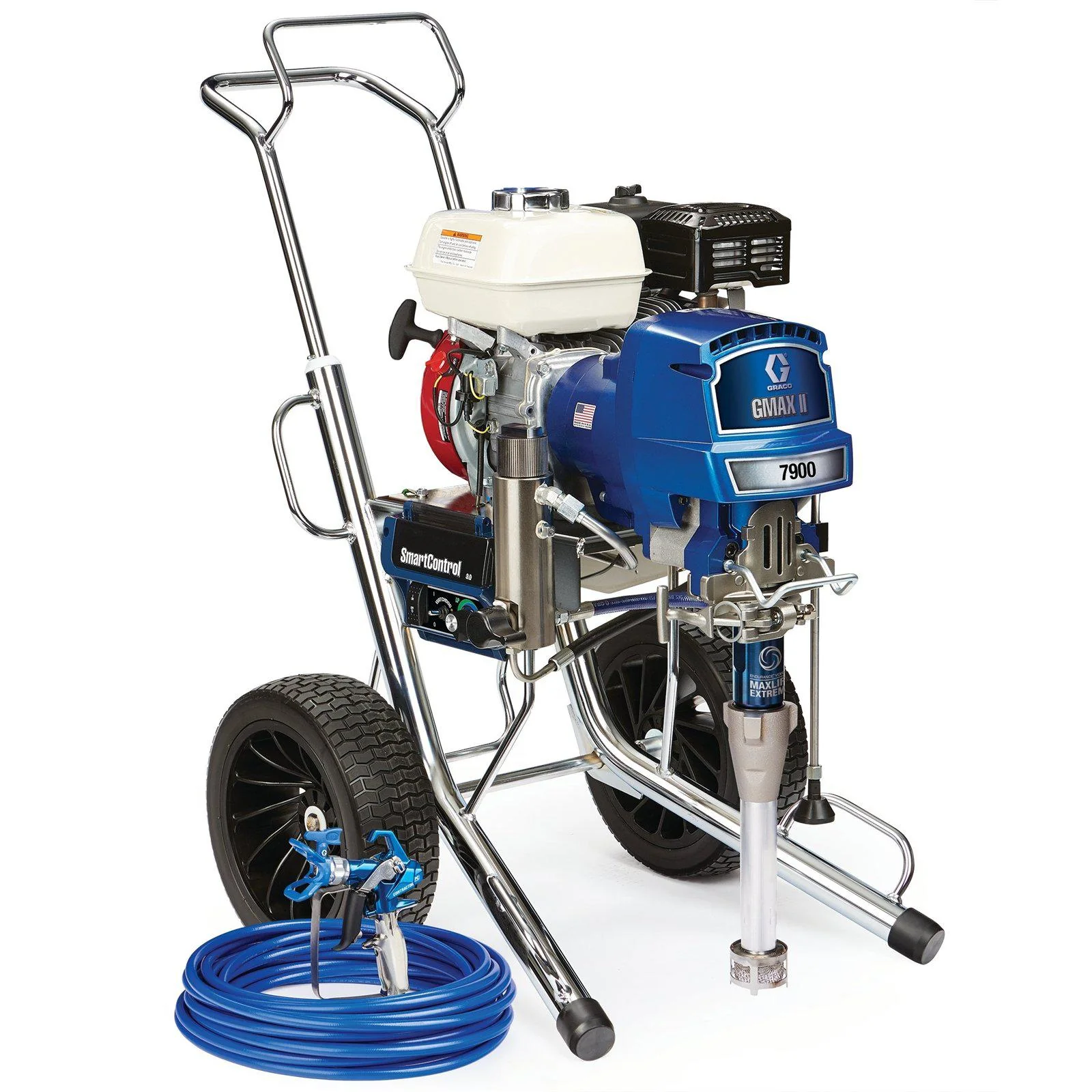Graco GMAX II 7900 IronMan Series 3300 PSI @ 2.20 GPM Gas Airless Sprayer - Hi-Boy - Ysert