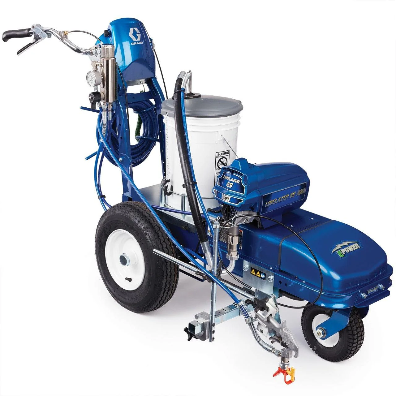Graco LineLazer ES 1000 Battery-Powered Airless Line Striper - (1 Manual Gun & 1 Lithium Battery) - Ysert