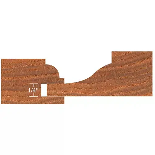 Grizzly H5563 - Quarter Bead Panel Bit 3 Pc. Set, 1/2