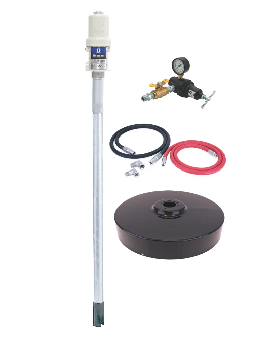 Graco 246906 Mini Fire-Ball® 225 3:1 55 Gallon (200 Liter) Oil Pump - Cover-Mounted Package - Ysert