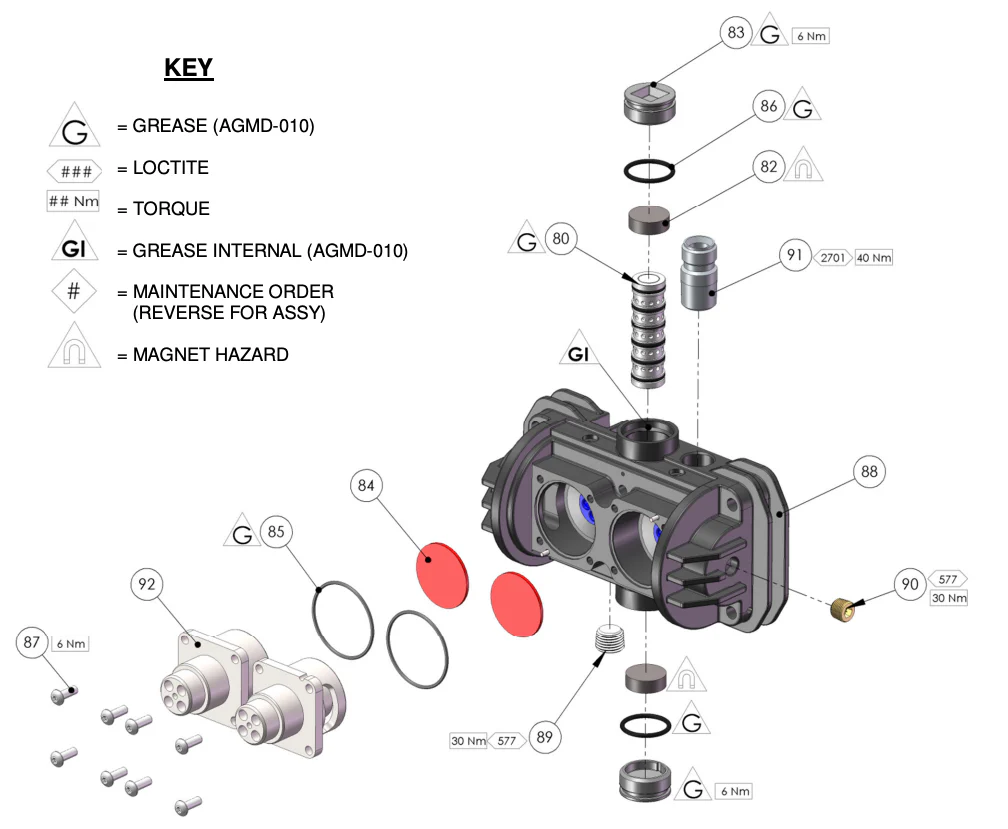 Binks - 0115-010097 VALVE BODY & PLUG - Ysert