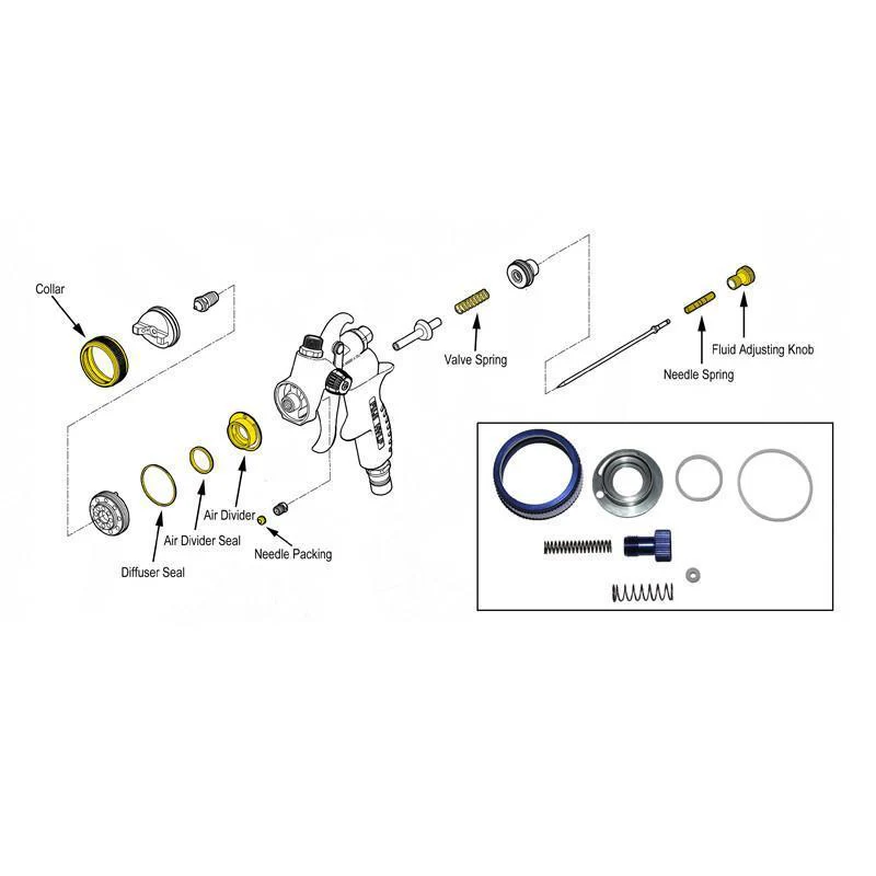 Fuji Spray Rebuild Kit - Ysert