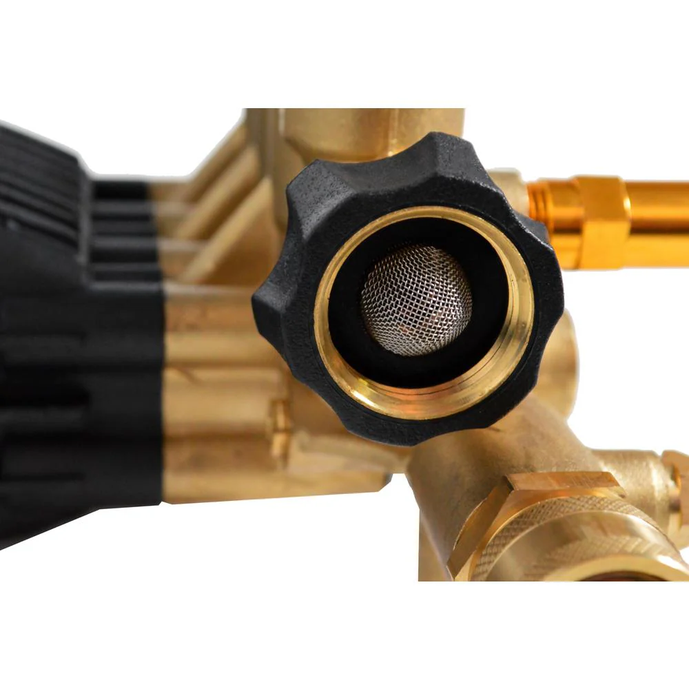 AAA 10.0GA13 Horizontal Triplex 3800 PSI @ 3.5 GPM Pressure Washer Pump Kit w/ C42 Powerboost Technology - Ysert