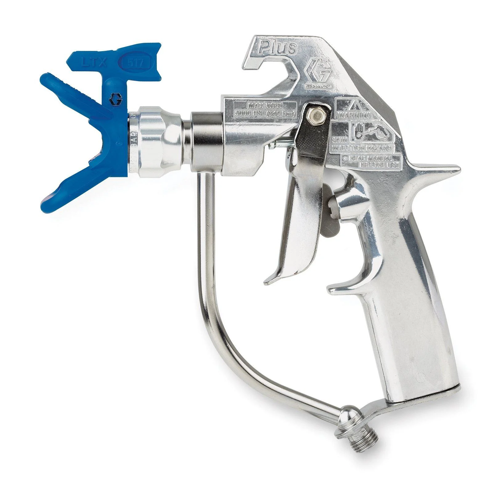 Graco Silver Plus Gun, W/RAC-X Tip/Hsg - Ysert
