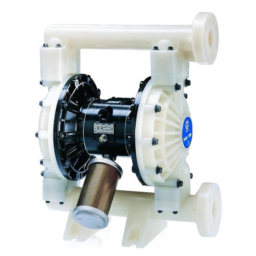 Graco Husky 1590 PVDF 1-1/2 in. (38.1 mm) NPT Standard Pump, AL Center Section, SP Seats, SP Balls & SP Diaphragm - Ysert