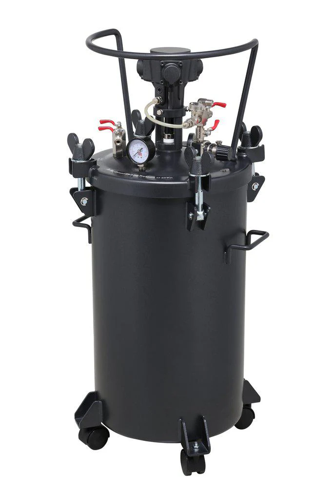 Apollo 10 gallon Pressure Pot w/ Teflon Lining ‐ Single Regulator & Gauge - Ysert