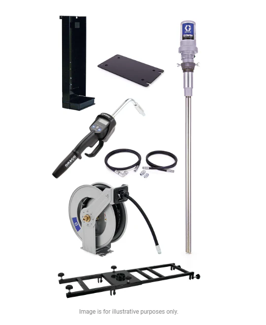 Graco 24H868 Ld Series 5:1 Stationary 275 Gallon (1040 Liter) Oil Pump Package - Npt - Ysert