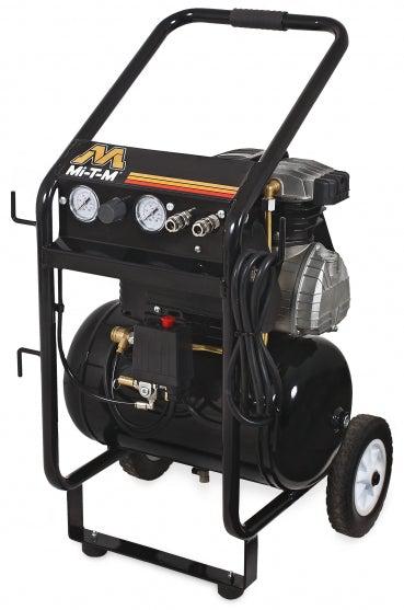 Mi-T-M Single Stage Electric Portable Air Compressors 4.2 CFM- 90 PSI - 5 gal - Ysert