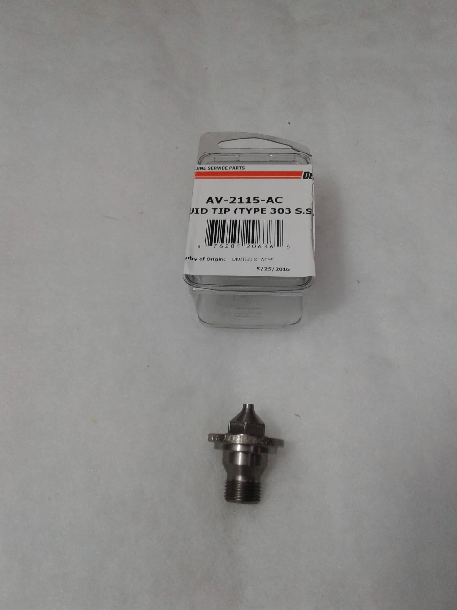 Devilbiss  Fluid Tip #4 2.8 - Ysert