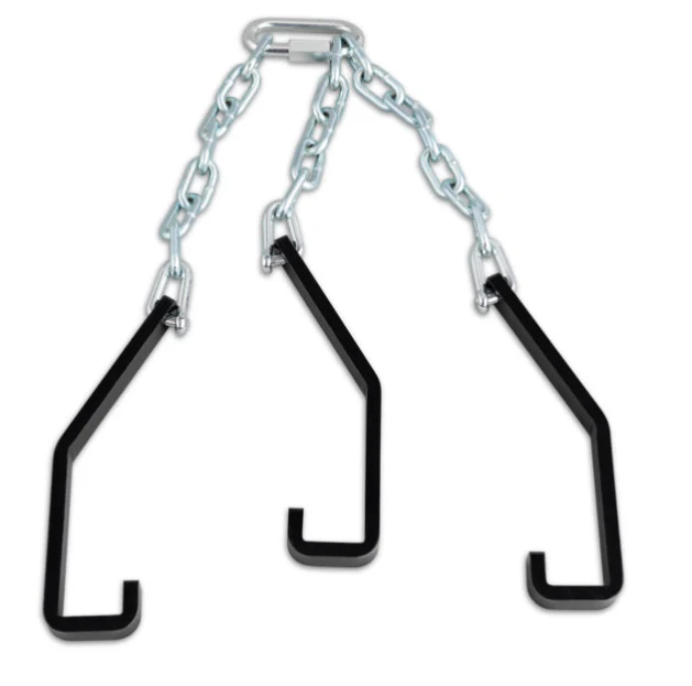 Allegro Magnetic Lid Lifter Storm Grate Lifting Adapter (9”l (hook only – ea.), 20 1/4”l (hook + chain)) - Ysert