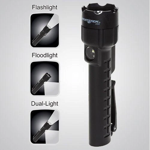 Western Technology 7451  Intrinsically Safe Dual-Light Flashlight (Black) - Ysert