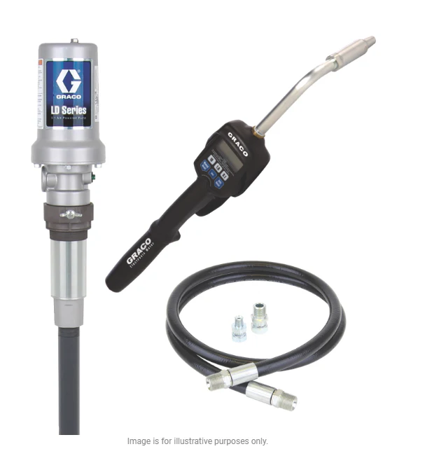 Graco 24H966 Ld Series 5:1 Stationary Oil Pump Package - Preset Meter - Ysert