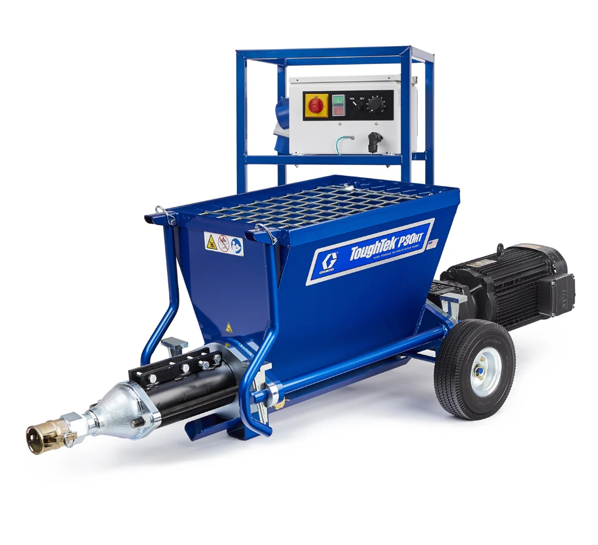 Graco 25M132 ToughTek P30HT Rotor Stator Pump Package, 230V, 30A, 1Ph - Ysert