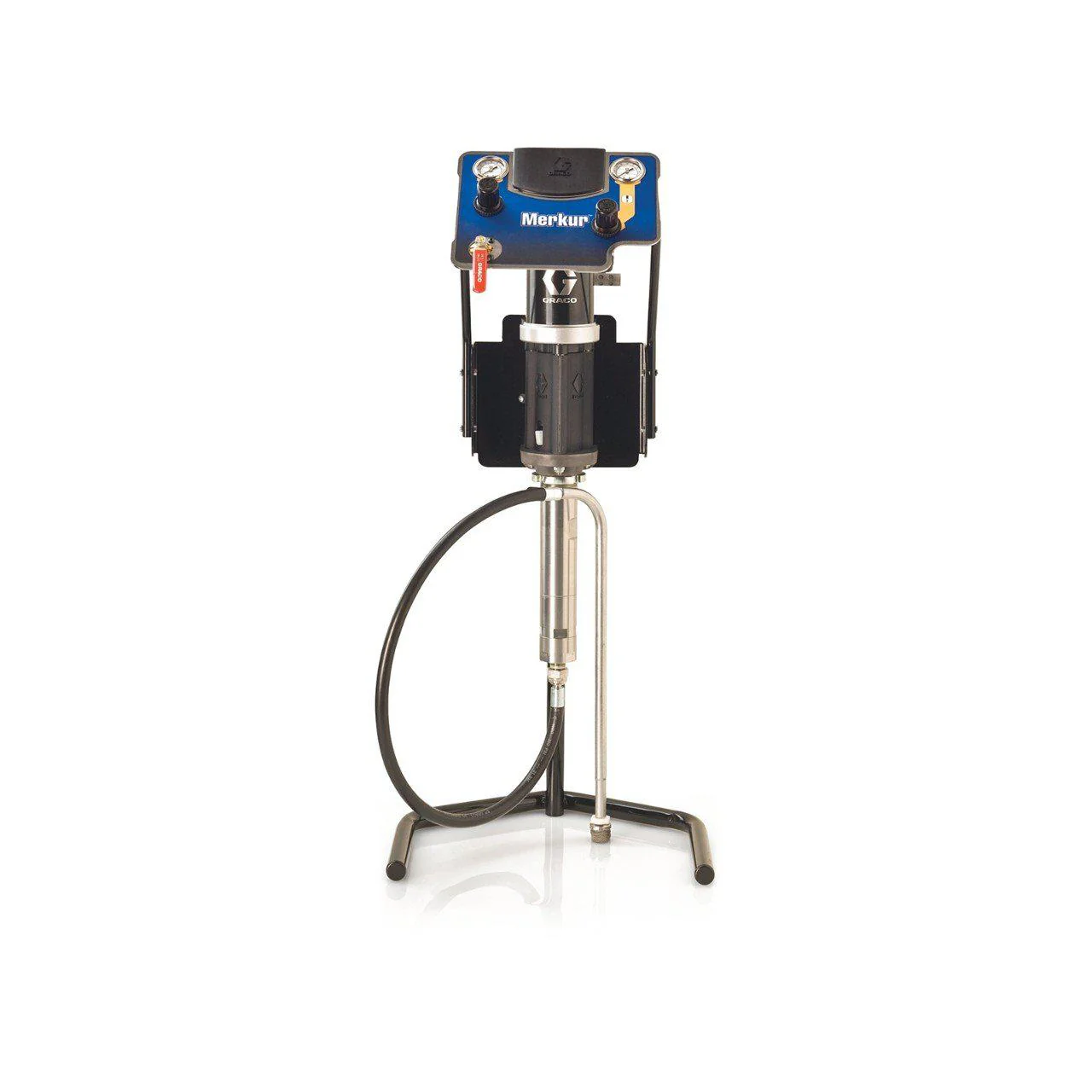 Graco G15T03 15:1 Merkur 1500 PSI @ 0.40 GPM Air-Assisted Airless Sprayer - Stand Mount - Ysert