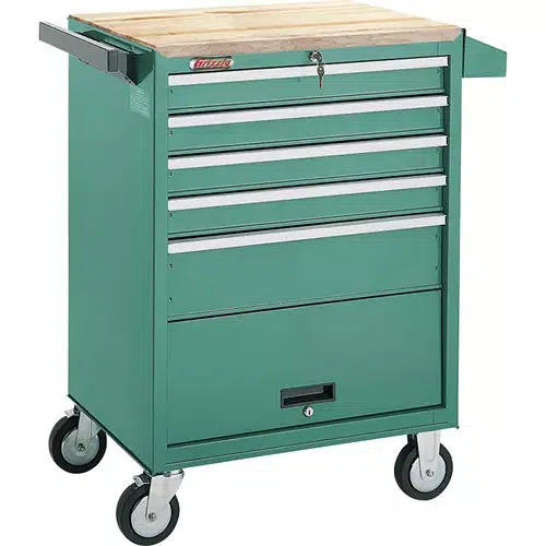 Grizzly H0841 - 5-Drawer Tool Chest with Bulk Storage Compartment - Ysert