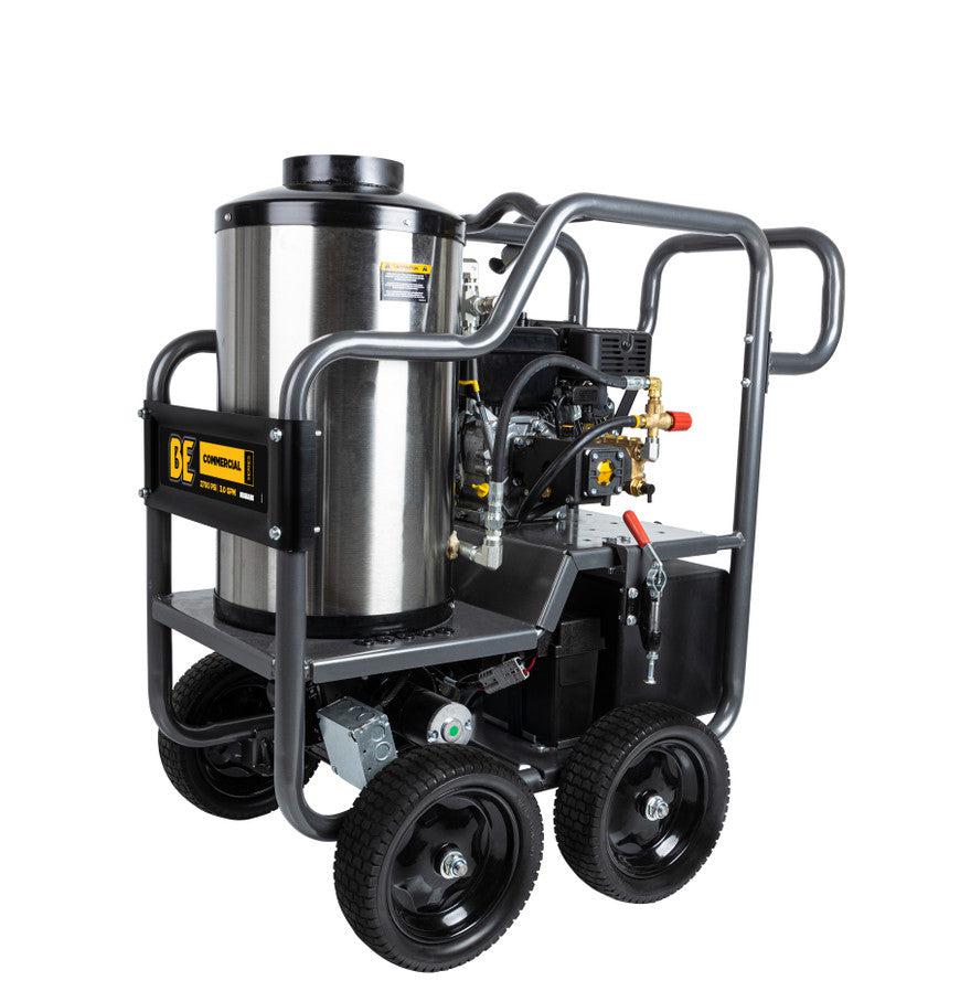BE HW2765VA 2,700 PSI - 3.0 GPM Hot Water Pressure Washer With Vanguard Engine & AR Triplex Pump - Ysert