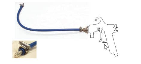 Binks Conventional Spray Gun Extention 52-2410 - Ysert