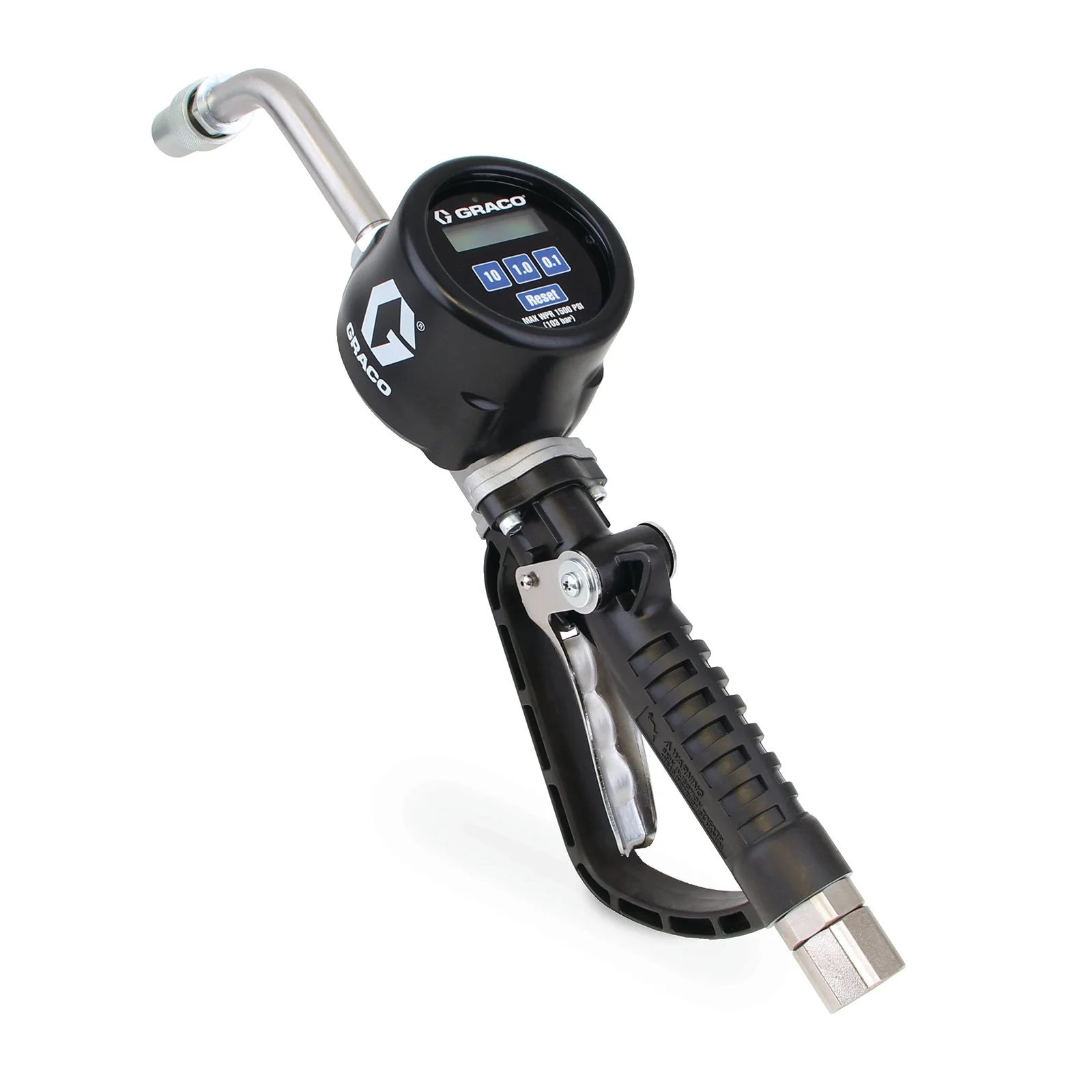 PM™ 20 Electronic Preset Oil Meter - Rigid Extension - 3/4 in. (19 mm) Inlet - NPT - Ysert