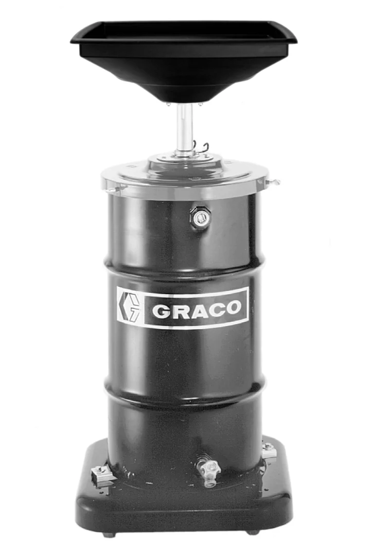 Graco 16 gal Oil Receiver with Steel Drum Oil Receiver - Ysert