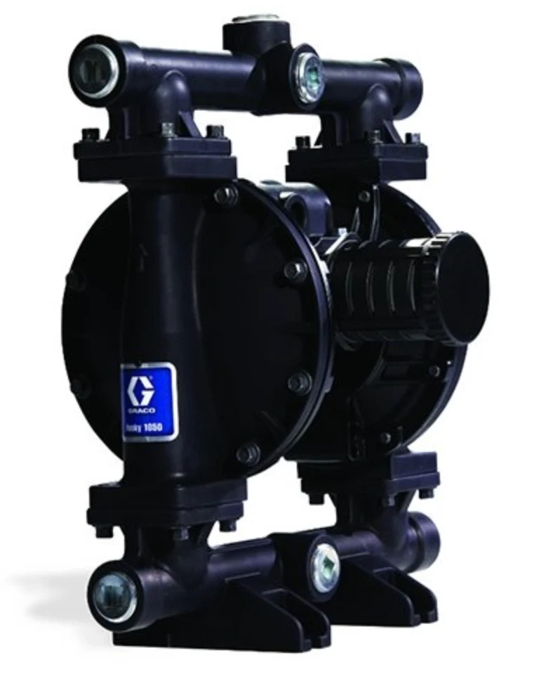 Graco 647666 Husky 1050 AL 1 in. (25.4 mm) NPT Pump, Standard AL Center Section, TPE Seats, AC Balls & TPE Diaphragm - Ysert