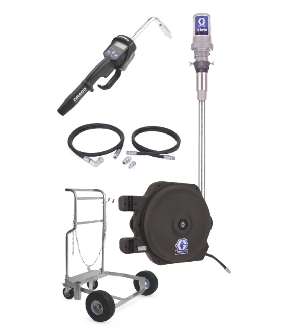 Graco 24H915 Ld Series 5:1 55 Gallon (200 Liter) Barrel Mobile Oil Pump Package - Ysert
